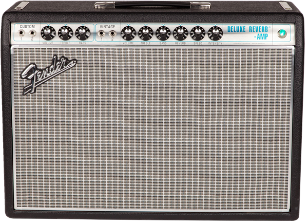 Fender ’68 Custom Deluxe Reverb® 22w Valve Amp 230V UK - Guitar Warehouse