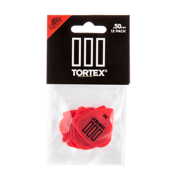 Dunlop Tortex® TIII PICK .50MM - 12 Pack - Guitar Warehouse