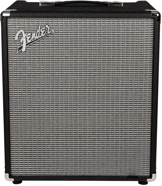 Fender Rumble™ 100 Bass Amplifier (V3), 230V UK, Black/Silver - Guitar Warehouse
