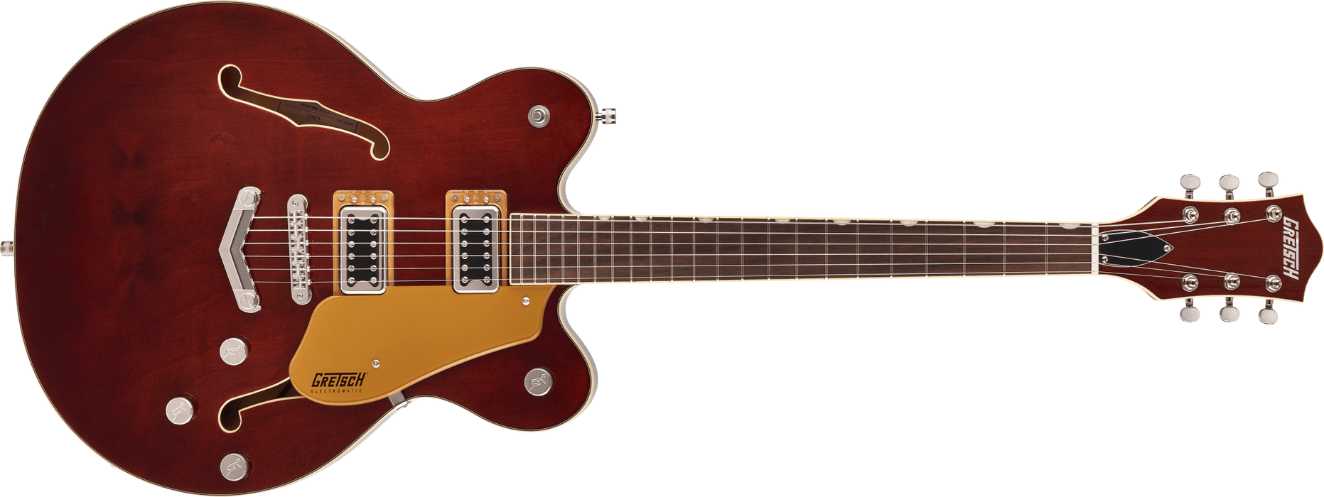 Gretsch G5622 Electromatic® Center Block Double-Cut with V-Stoptail, Laurel Fingerboard, Aged Walnut - Guitar Warehouse