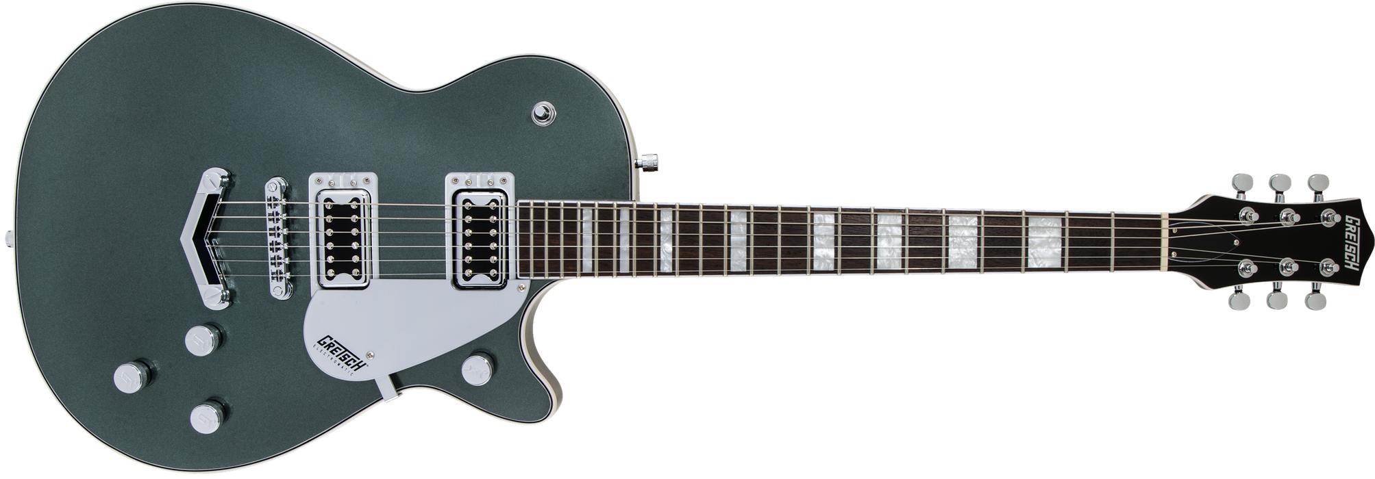 Gretsch G5220 Electromatic® Jet™ BT Single-Cut with V-Stoptail, Black Walnut Fingerboard, Jade Grey Metallic - Guitar Warehouse