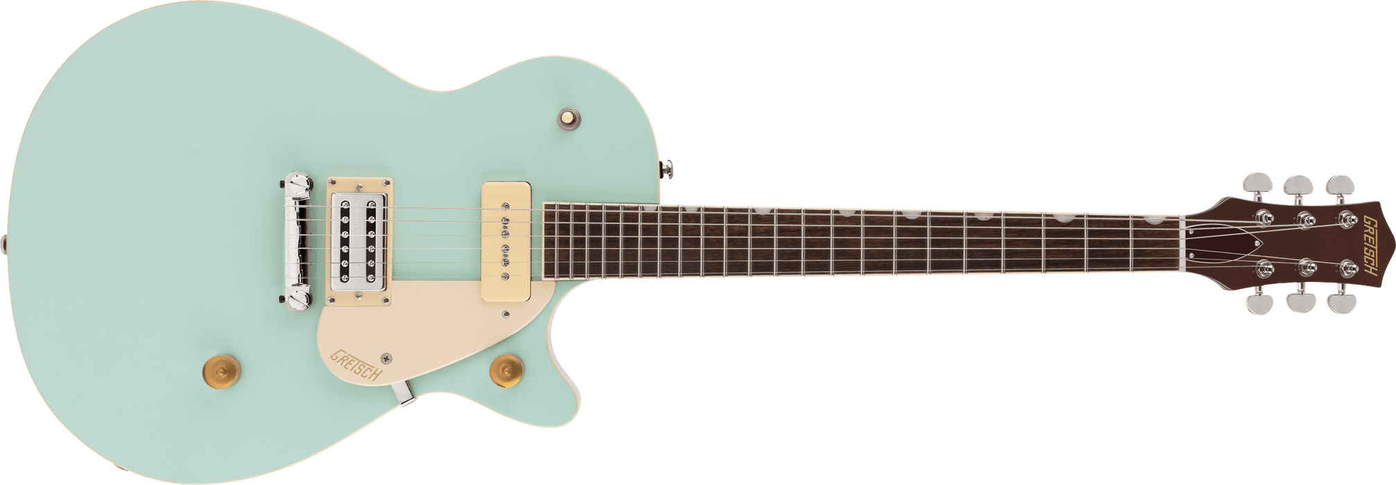 Gretsch G2215-P90 Streamliner™ Junior Jet™ Club, Laurel Fingerboard, Mint Metallic - Guitar Warehouse