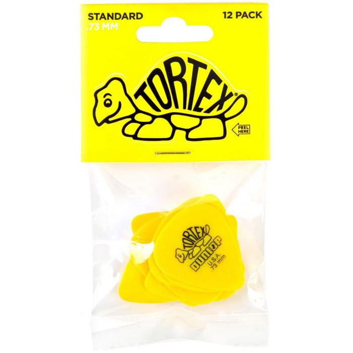 Dunlop Players Pick 12 Pack - Tortex Standard 0.73MM - Guitar Warehouse