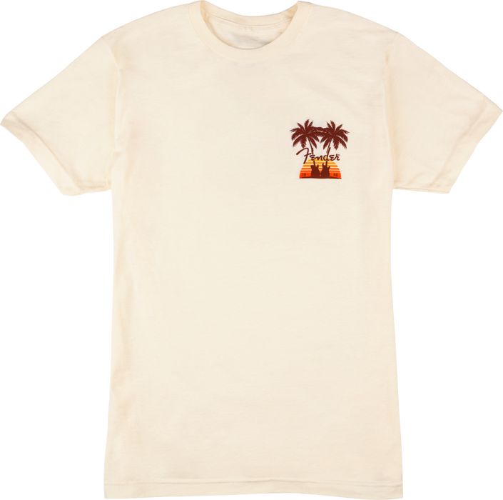 Fender® Twin Palms Unisex T-Shirt - Guitar Warehouse