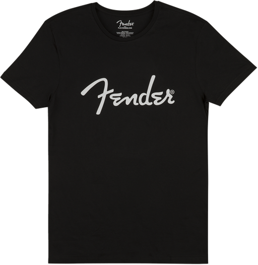 Fender® Spaghetti Logo Men's Tee, Black - Guitar Warehouse