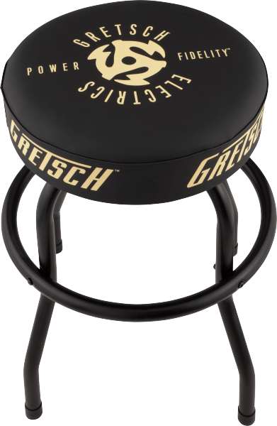 Gretsch® Power & Fidelity™ Barstool, Black, 24" - Guitar Warehouse