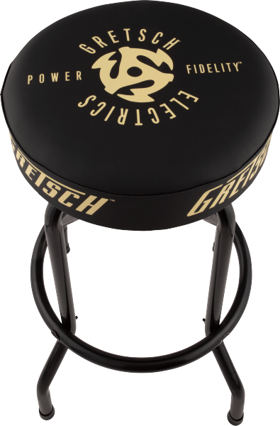 Gretsch® Power & Fidelity™ Barstool, Black, 30" - Guitar Warehouse