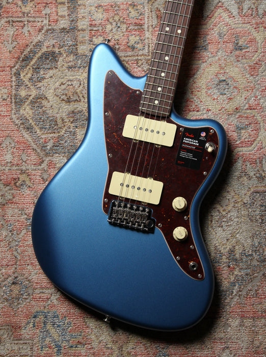 Fender American Performer Jazzmaster®, Rosewood Fingerboard, Satin Lake Placid Blue *SETUP PRICE - Guitar Warehouse