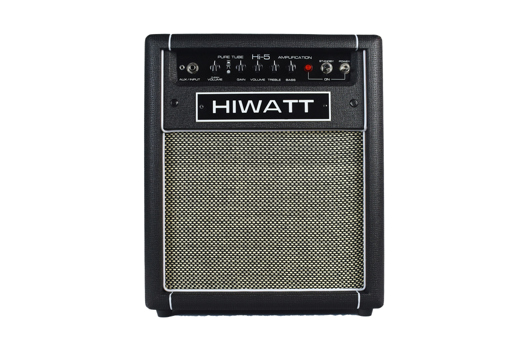 Hiwatt Hi-5 5W COMBO W/ 1X10" CELESTION SPEAKER - Guitar Warehouse