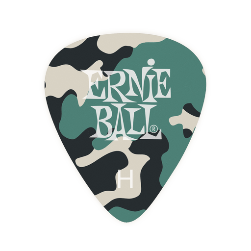 Ernie Ball Camouflage Heavy Pick Pack (Pack of 12) - Guitar Warehouse