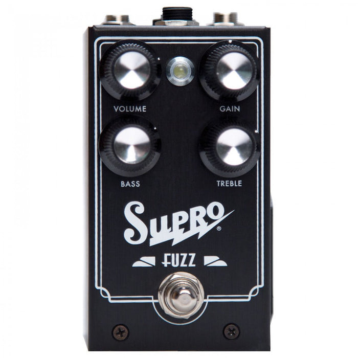 Supro Fuzz Guitar Effect Pedal 1304 - Germanium - Black - Guitar Warehouse