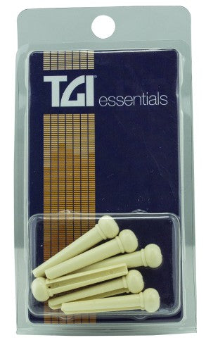 Acoustic Guitar Bridge Pins - Cream - Guitar Warehouse