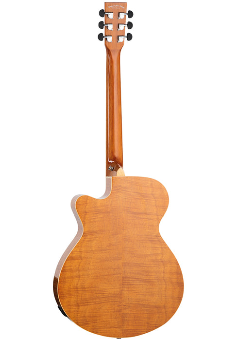 Tanglewood Discovery Super Folk Electro Acoustic Natural Gloss DBT-SFCE-FMH-G - Guitar Warehouse