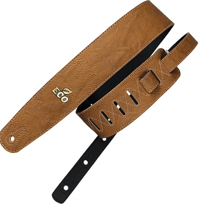 Ecostrap Vegan Premium Guitar Strap Whiskey - Guitar Warehouse