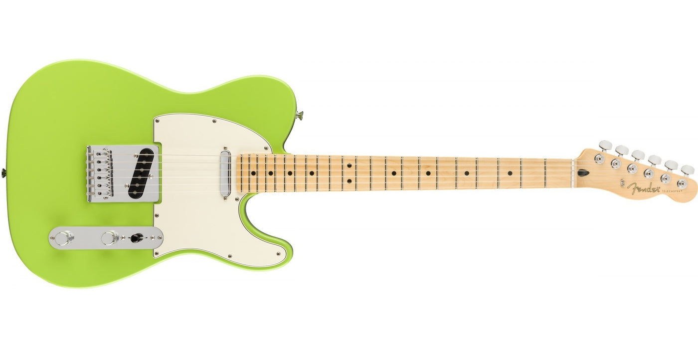 Fender FSR Player Telecaster® Limited Edition Electron Green, Maple. - Guitar Warehouse