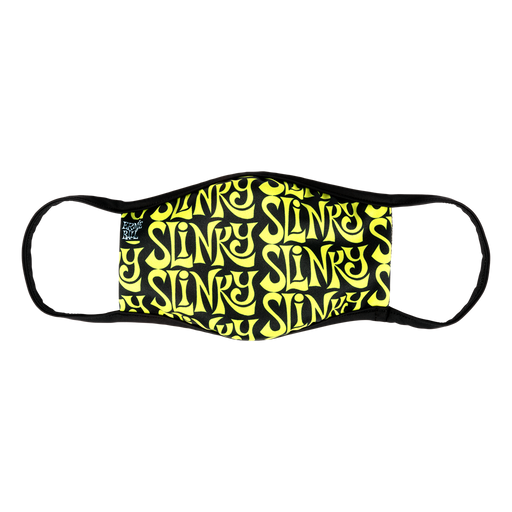 Official Ernie Ball Face Mask Green Slinky Logo - Adult - Guitar Warehouse