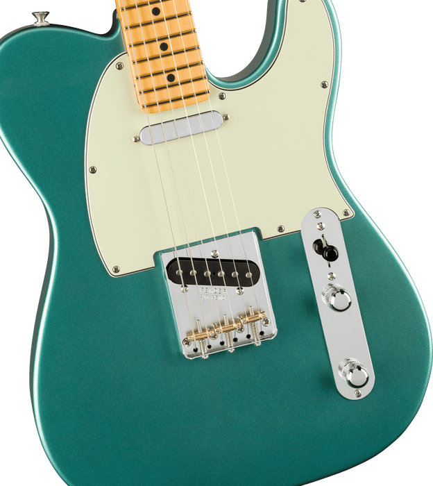 Fender American Professional Classic Telecaster®, Maple Fingerboard - Faded Sherwood Green Metallic