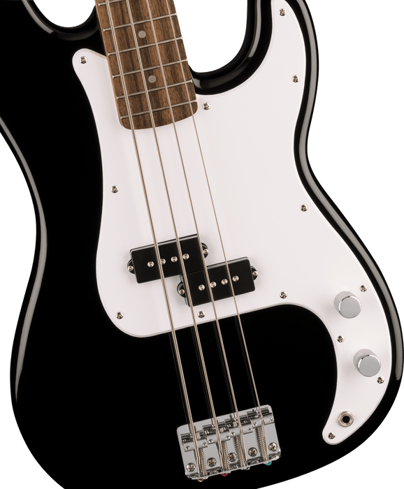 Fender Squier Sonic™ Precision Bass®, Laurel Fingerboard, White Pickguard, Black