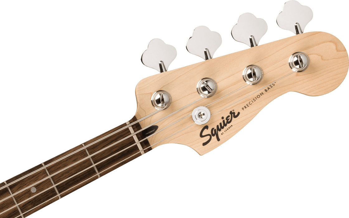 Fender Squier Sonic™ Precision Bass®, Laurel Fingerboard, White Pickguard, Black