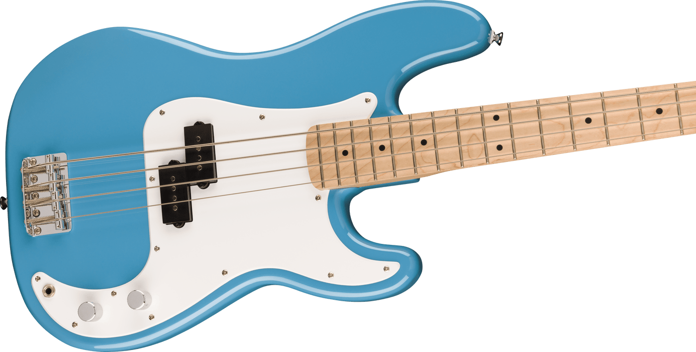 Fender Squier Sonic® Precision Bass®, Maple Fingerboard, White Pickguard, California Blue