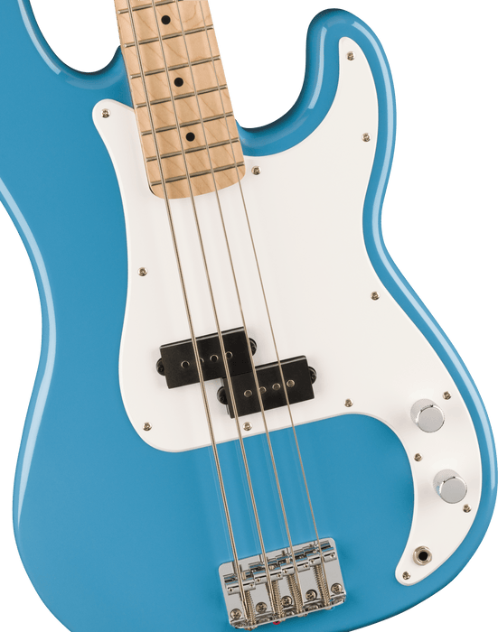 Fender Squier Sonic® Precision Bass®, Maple Fingerboard, White Pickguard, California Blue