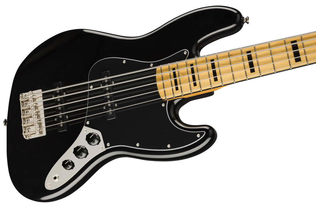 Fender Squier Classic Vibe '70s Jazz Bass® V, Maple Fingerboard, Black