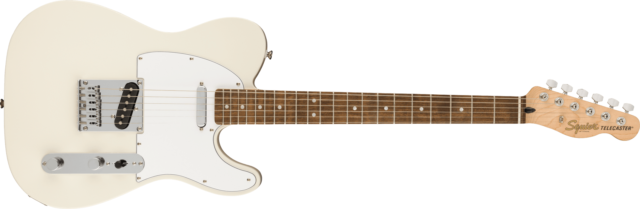 Affinity Series™ Telecaster®, Laurel Fingerboard, White Pickguard, Olympic White