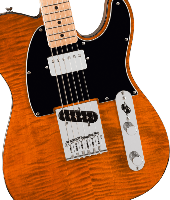 Fender Squier Affinity Series® Telecaster® FMT SH, Maple Fingerboard, Black Pickguard, Mocha