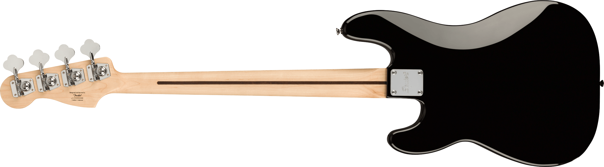 Fender  Affinity Series™ Precision Bass® PJ, Maple Fingerboard, Black Pickguard, Black