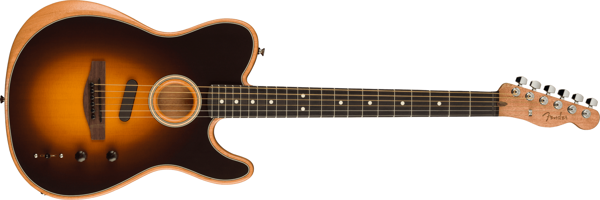 Fender Acoustasonic® Player Telecaster®, Rosewood Fingerboard, Shadow Burst