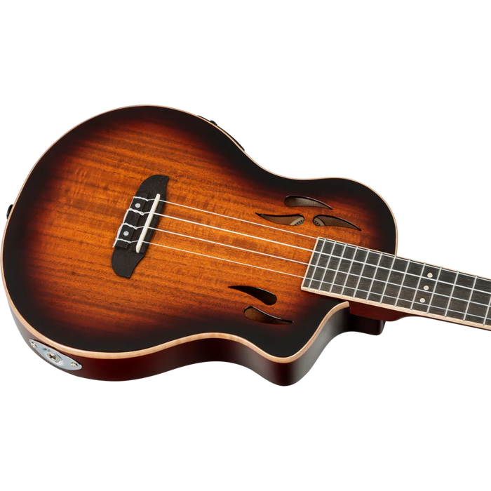 Ortega TourPlayer Series Tenor Ukulele - RTPX-U-ACA w/Gigbag