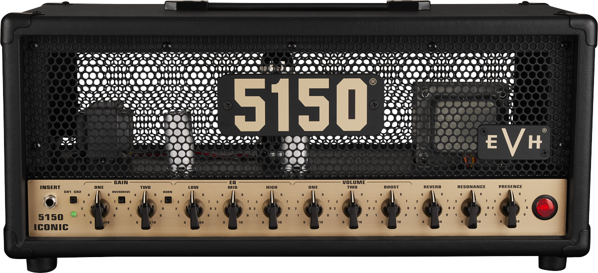 EVH® 5150® Iconic® Series 15W EL34 Head w/Footswitch - Black 230V