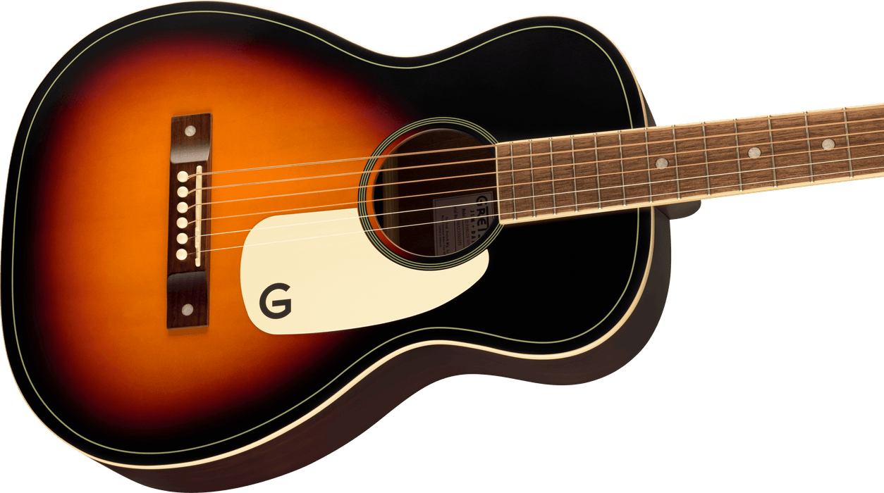 Gretsch G9500 Jim Dandy™, Walnut Fingerboard, White Pickguard, Rex Burst