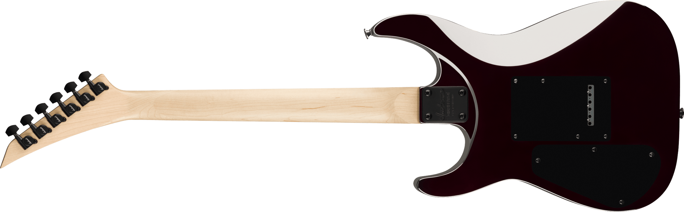 Jackson JS Series Dinky® JS20 DKQ 2PT, Amaranth Fingerboard, Transparent Tobacco Burst