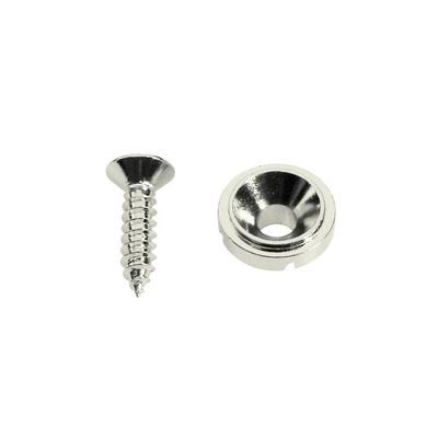String Retainer, Button Model 10x5mm - Nickel for Fender Type Guitars - S Type
