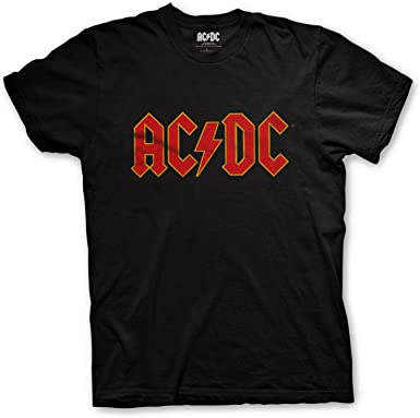 AC/DC Logo T-Shirt, Black