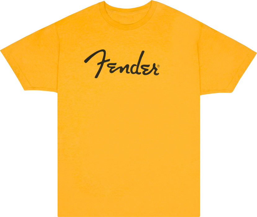 Fender® Spaghetti Logo T-Shirt, Butterscotch Blonde