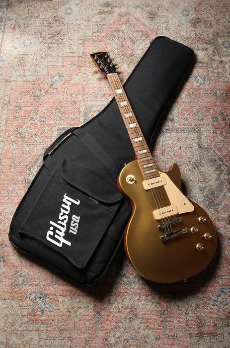 Pre-Owned 2011 Gibson Les Paul '60s Tribute - Gold Top w/P90s - w/Gibson USA Soft Case
