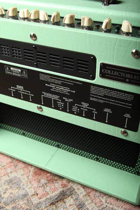 Pre-Owned Blackstar HT20R MkII 20 Watt Valve Combo Amp - Limited Edition Surf Green