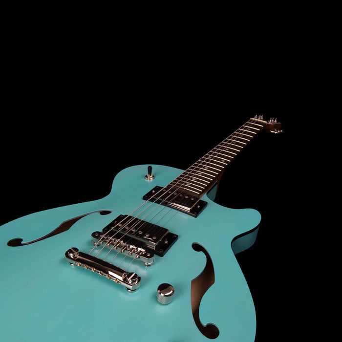 Godin Montreal Premiere HT Semi-Acoustic Guitar ~ Laguna Blue