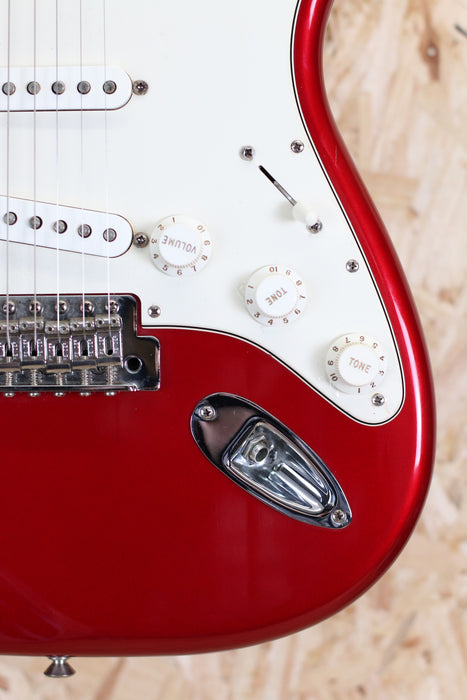2008 Fender Stratocaster Standard in Candy Apple Red