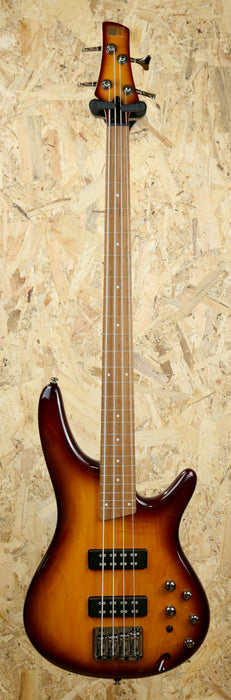 Ibanez SR370EF-BBT Fretless Bass Guitar in Brown Burst - Pre-owned