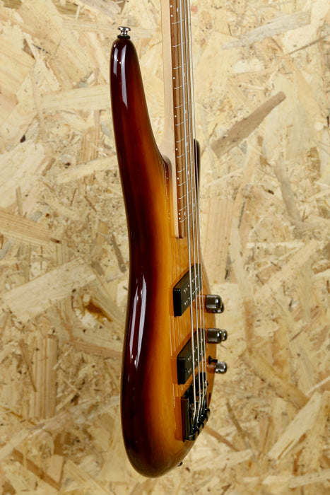 Ibanez SR370EF-BBT Fretless Bass Guitar in Brown Burst - Pre-owned
