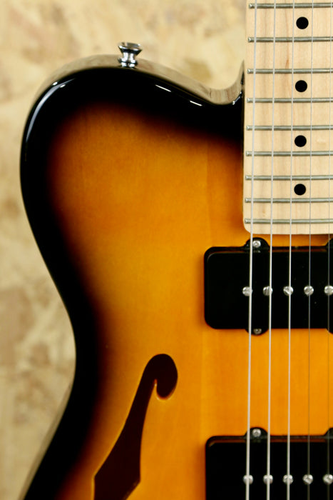 2021 Squier Paranormal Cabronita Telecaster Thinline in 2-Tone Sunburst - Pre-Owned