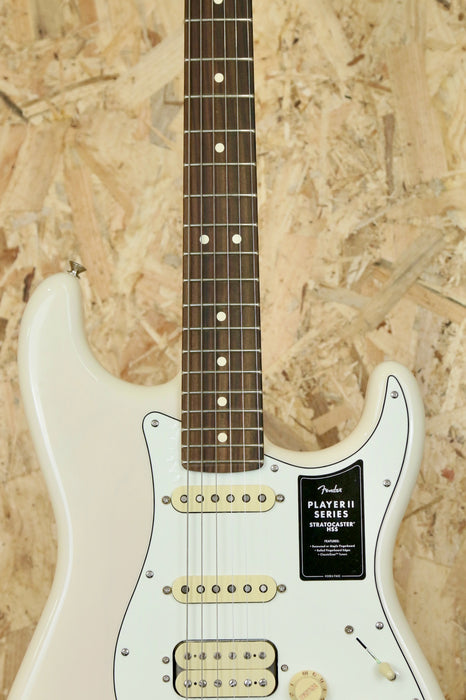 Fender Player II Stratocaster® HSS, Rosewood Fingerboard, White Blonde (B-Stock)