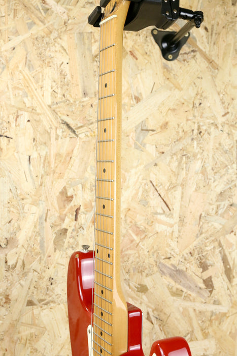 80/90's MIK Squier Stratocaster in Faded Red w/Maple - Pre-Owned