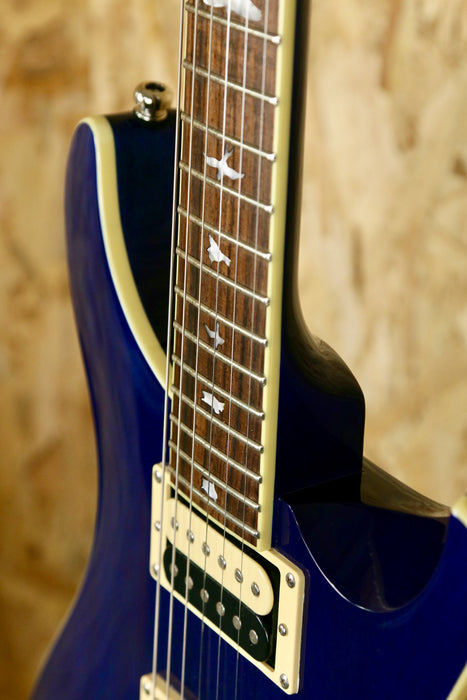 2020 PRS SE Standard 24-08 in Translucent Blue w/PRS Gigbag - Pre-owned