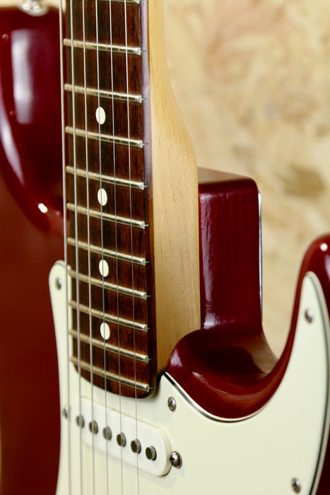 2006 Fender Highway One USA Stratocaster 70's Headstock in Wine Red w/Hardcase - Pre-owned