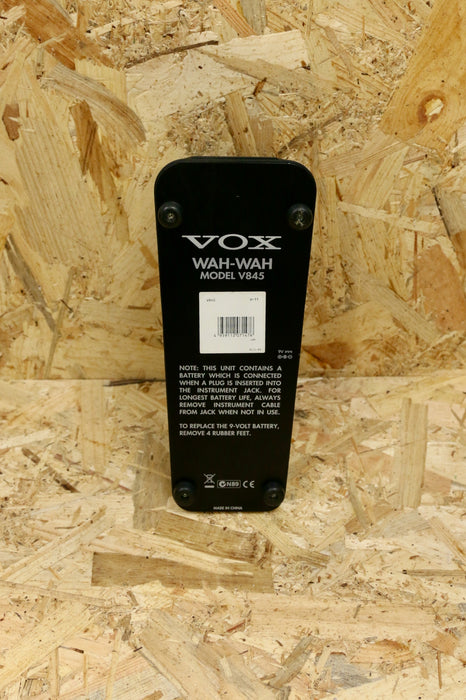 Vox V845 Wah-Wah Pedal - Pre-owned