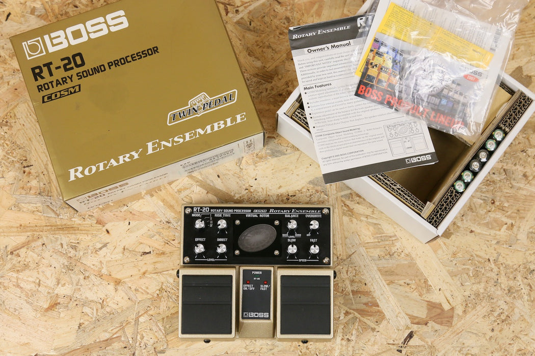 Boss RT-20 Rotary Ensemble Sound Processor Dual Pedal - Pre-owned